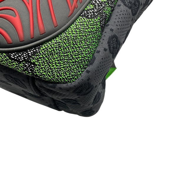GUCCI GREY / RED / GREEN MULTI GG NYLON BACKPACK main image 5